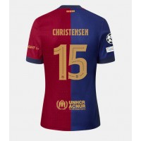 Barcelona Andreas Christensen #15 Hemmatröja 2024-25 Korta ärmar